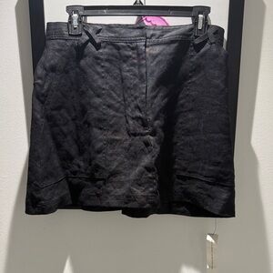 Reformation Black Mini Skirt